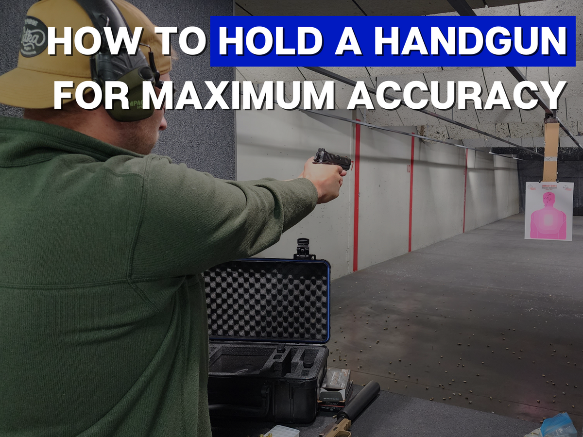7 Tips For How to Hold a Handgun for Maximum Accuracy – Underwater