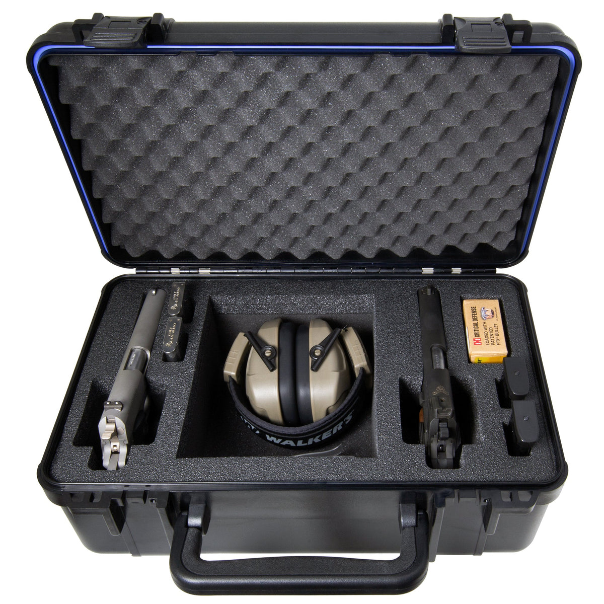 D-Tap R2 Hard Case for 2 Handguns (16.9 x 9.9 x 6.5 in