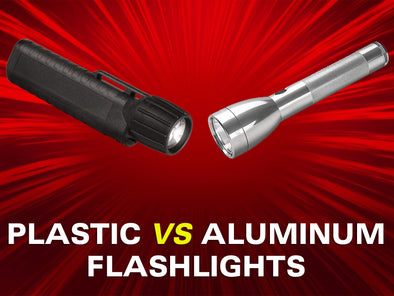 What’s Best For Firefighting and Industrial Flashlight - Plastic vs Aluminum