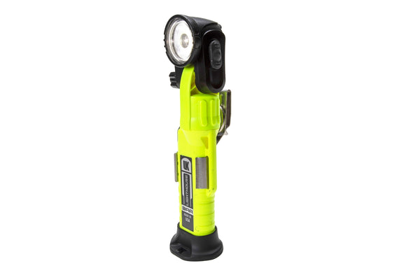 UK 3AA Lighthouse Single/Dual Beam w/Magnetic Base - Intrinsically Safe Right Angle LED Work Light