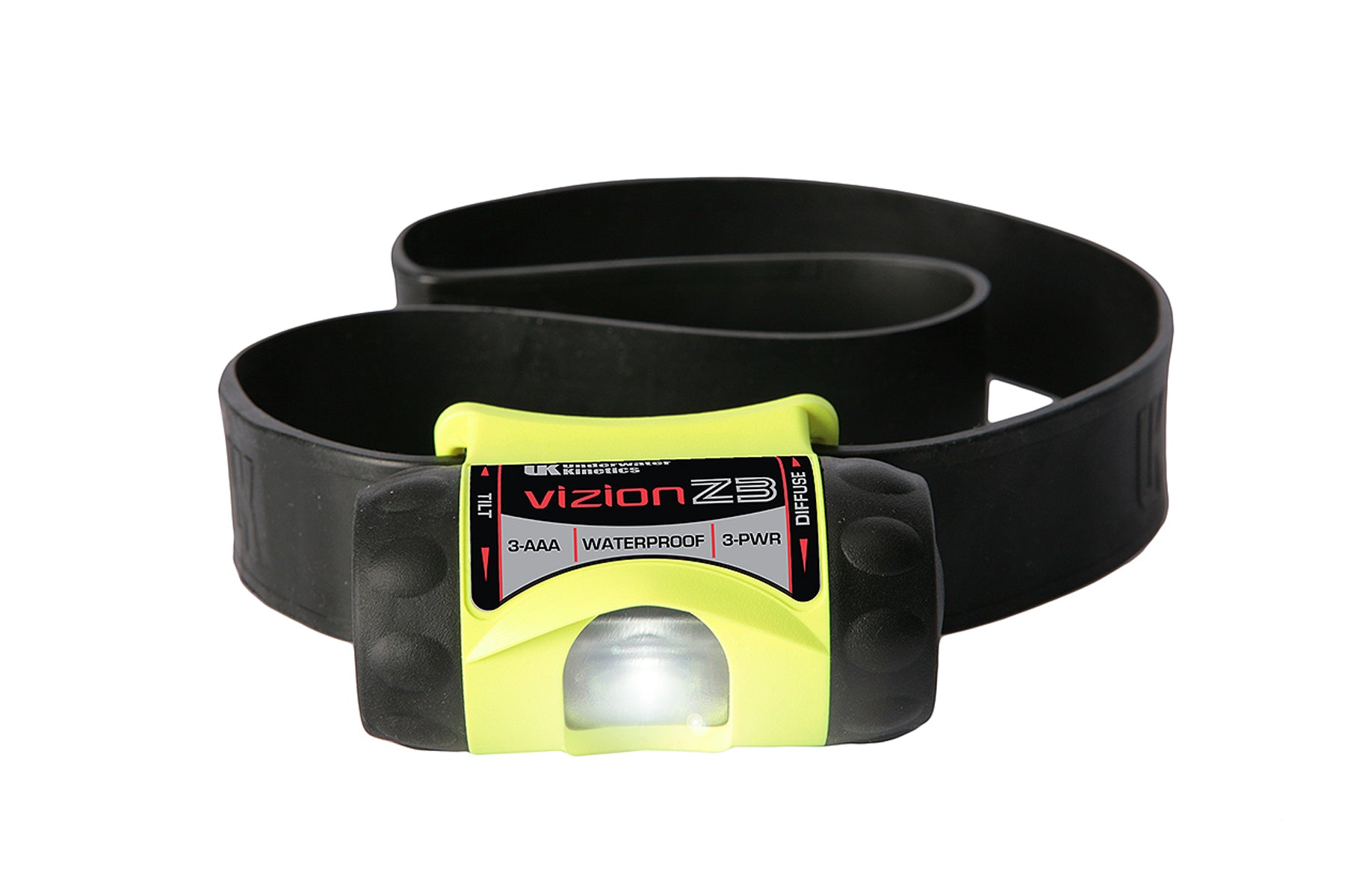 UK 3AAA Vizion Z3 - Headlamp – Underwater Kinetics